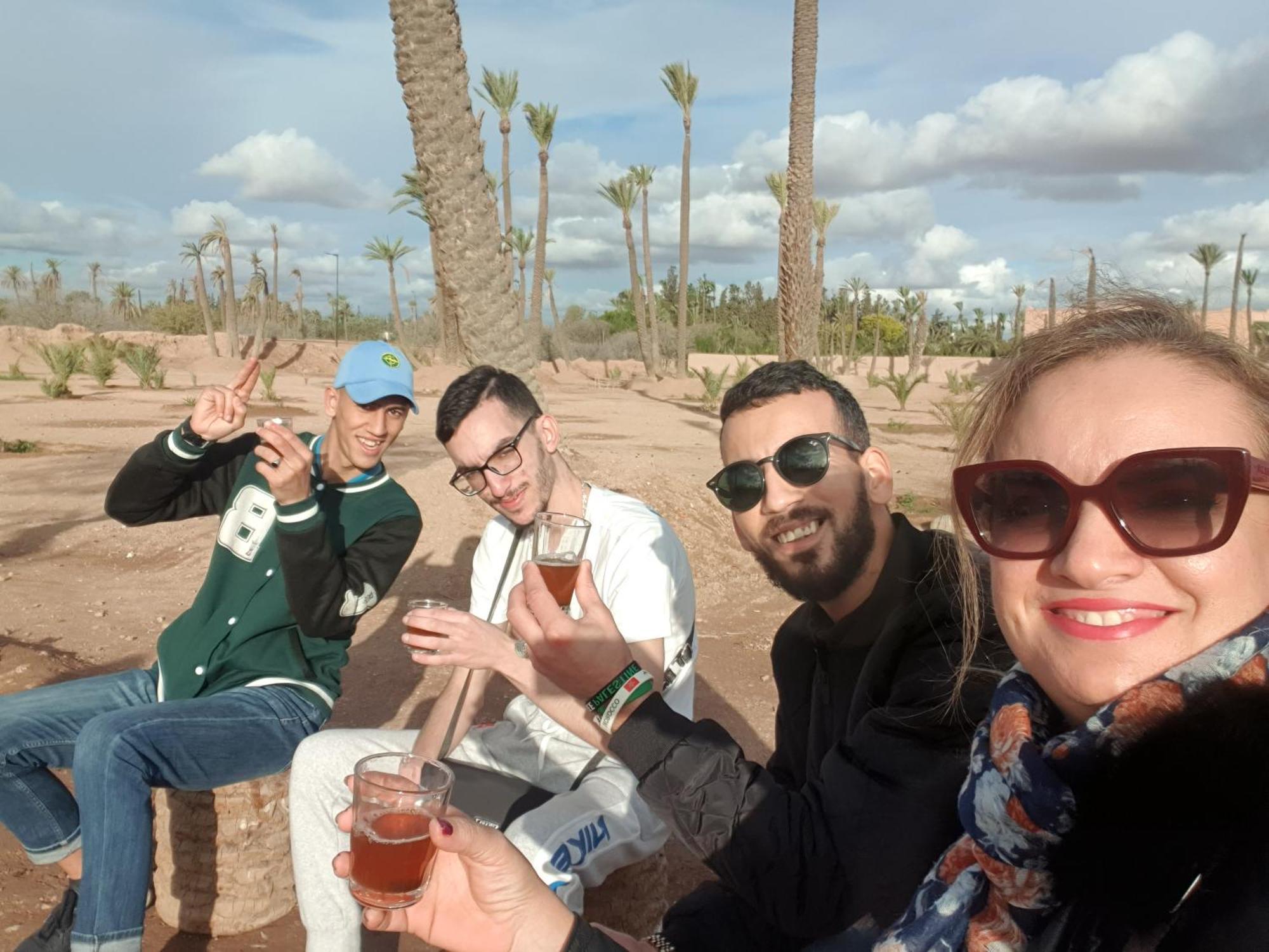 Riad Ramona Lqariya Seyaheya Marrakesh Chambre photo